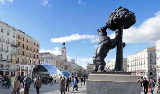 Exclusive Balcony Plaza Mayor Lägenhet Madrid Exteriör bild